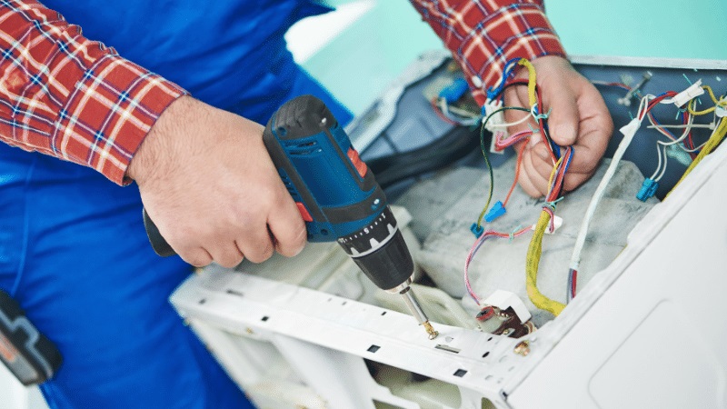Gölcük Beko Beko çamaşır makinesi kart tamiri – Su almama arızası orijinal parça ile giderildi. - Teknik servis örneği
